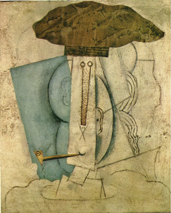 Picasso Student with pipe 1914